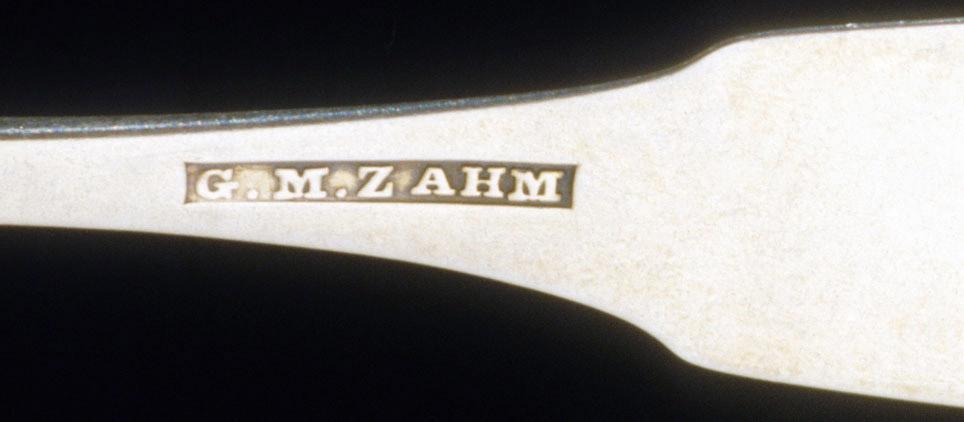 1994.0029 Spoon, Teaspoon, detail 1