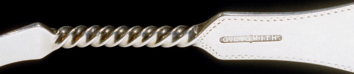 1994.0030.001 Spoon, Teaspoon, detail 1