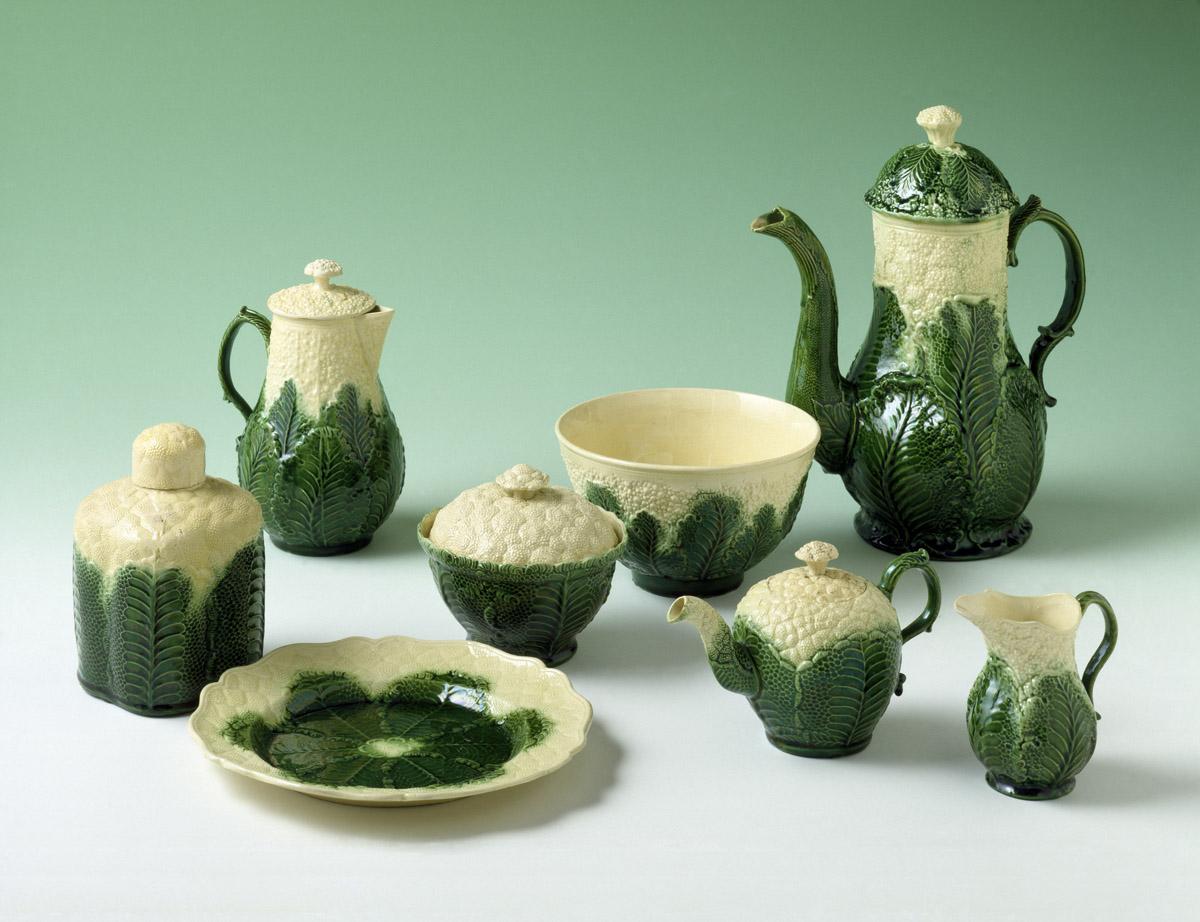1993.0072,.0073,.0074,.0085,.0096,.0097, 1994.0036, 1995.0002 Tea Set