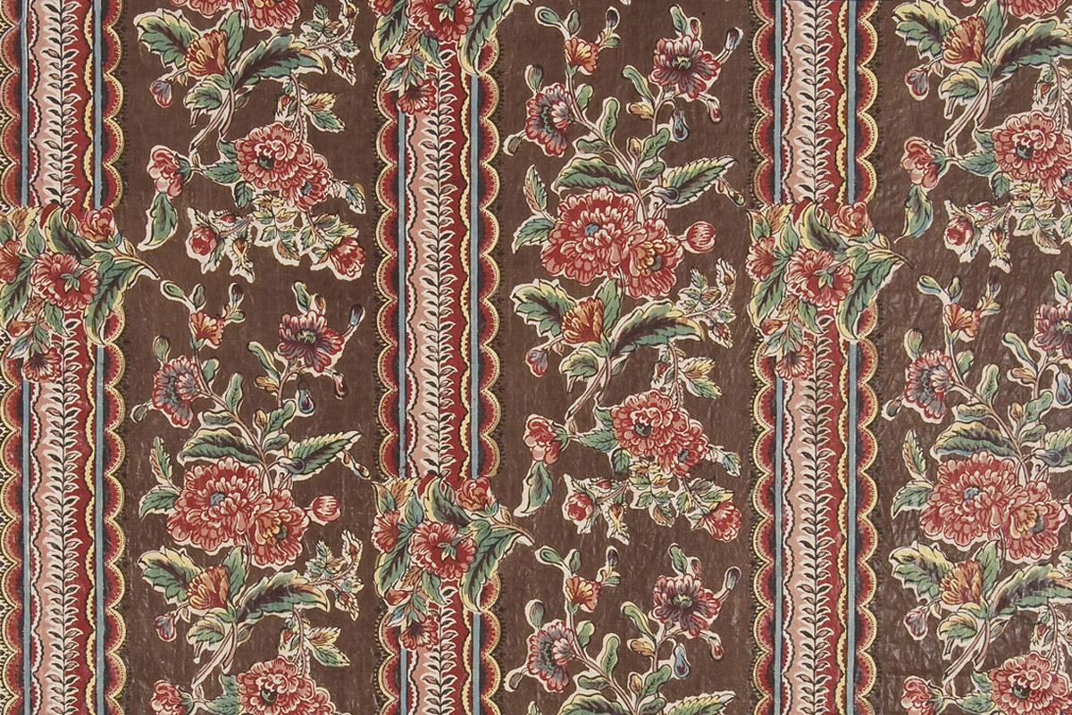 T1224 Textile, printed design repeat