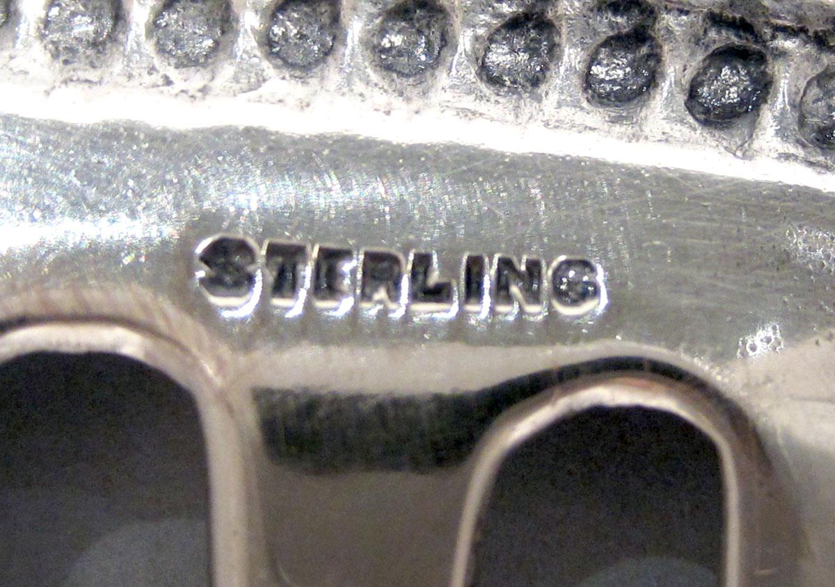 1994.0054 Silver Hair Comb mark 3