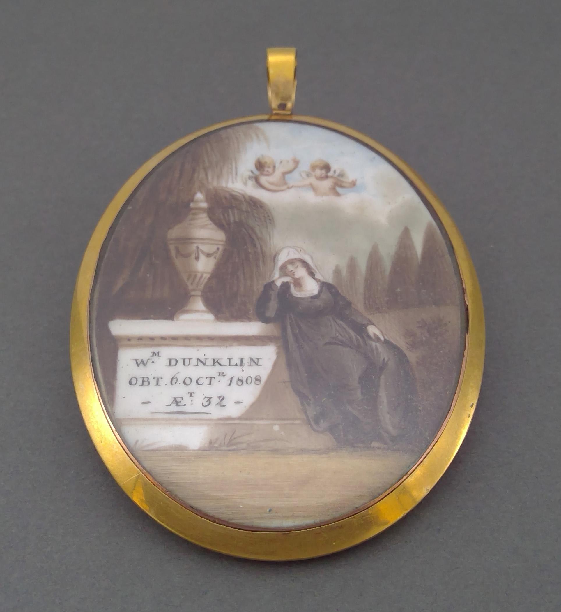 1994.0081 Miniature, Mourning miniature, view1 Obverse