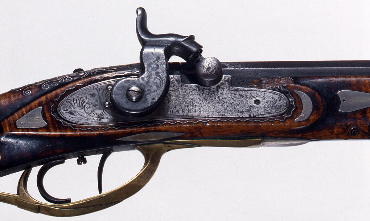 1994.0089 Rifle, Percussion Rifle (detail)