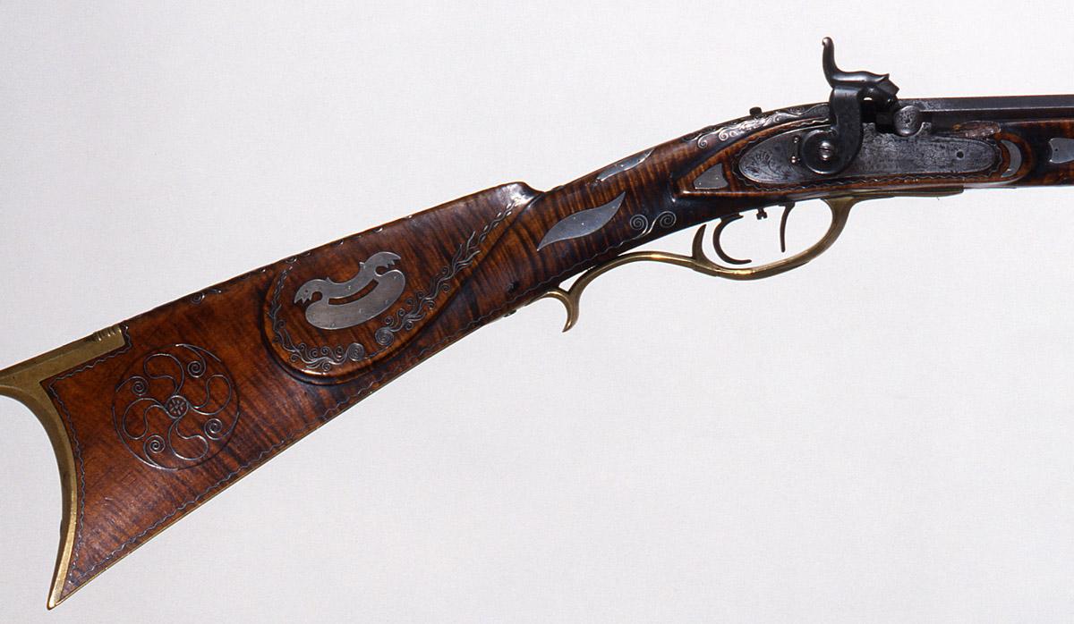 1994.0089 Rifle, Percussion Rifle (detail 2)