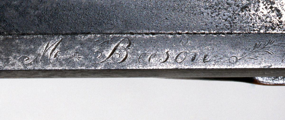 1994.0089 Rifle, Percussion Rifle (mark)