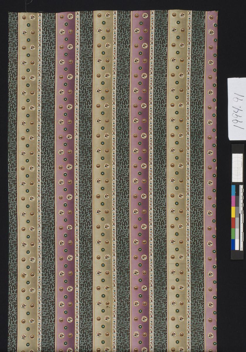 1994.0091 Textile, printed, detail 1