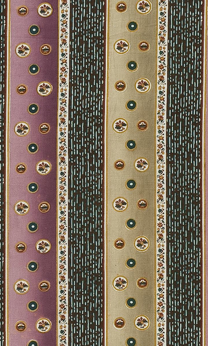 1994.0091 Textile, printed, detail 3