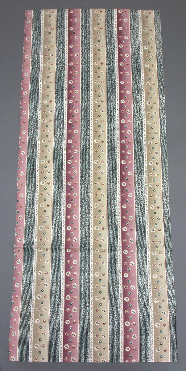 1994.0091 Textile, printed partial reverse
