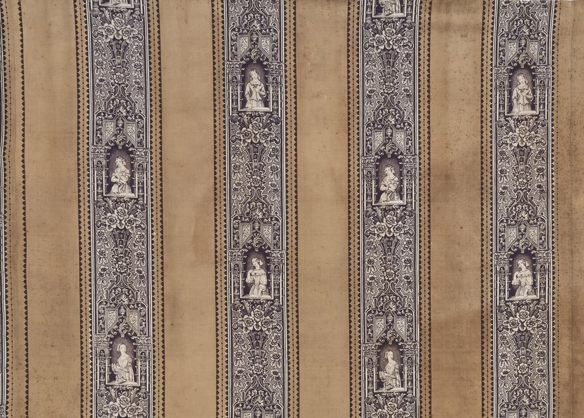1994.0092 Textile, printed, detail 1