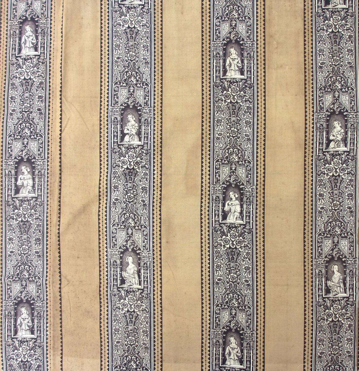 1994.0092 Textile, printed repeat