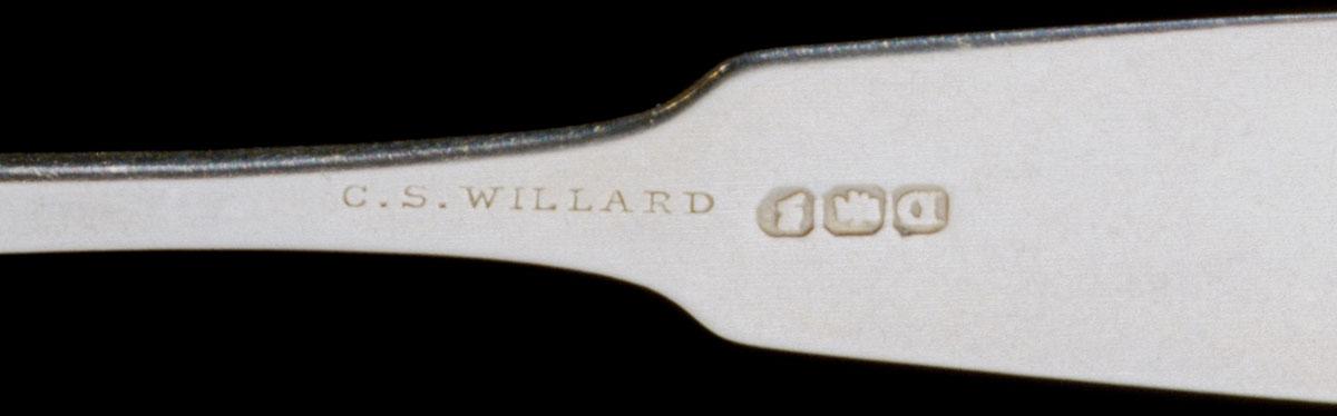 1994.0103 Spoon, Teaspoon, detail 1