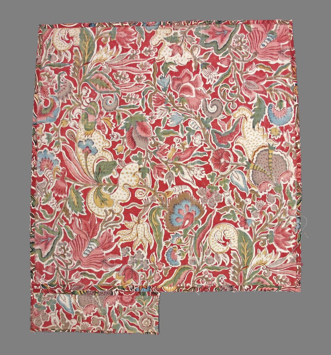 1958.0112.005 textile, printed reverse