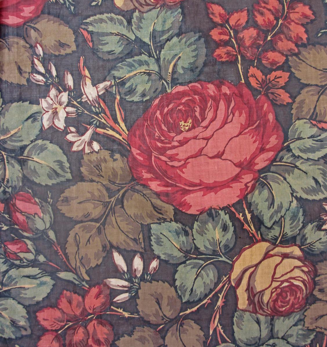 1958.0112.007 textile, printed detail 2