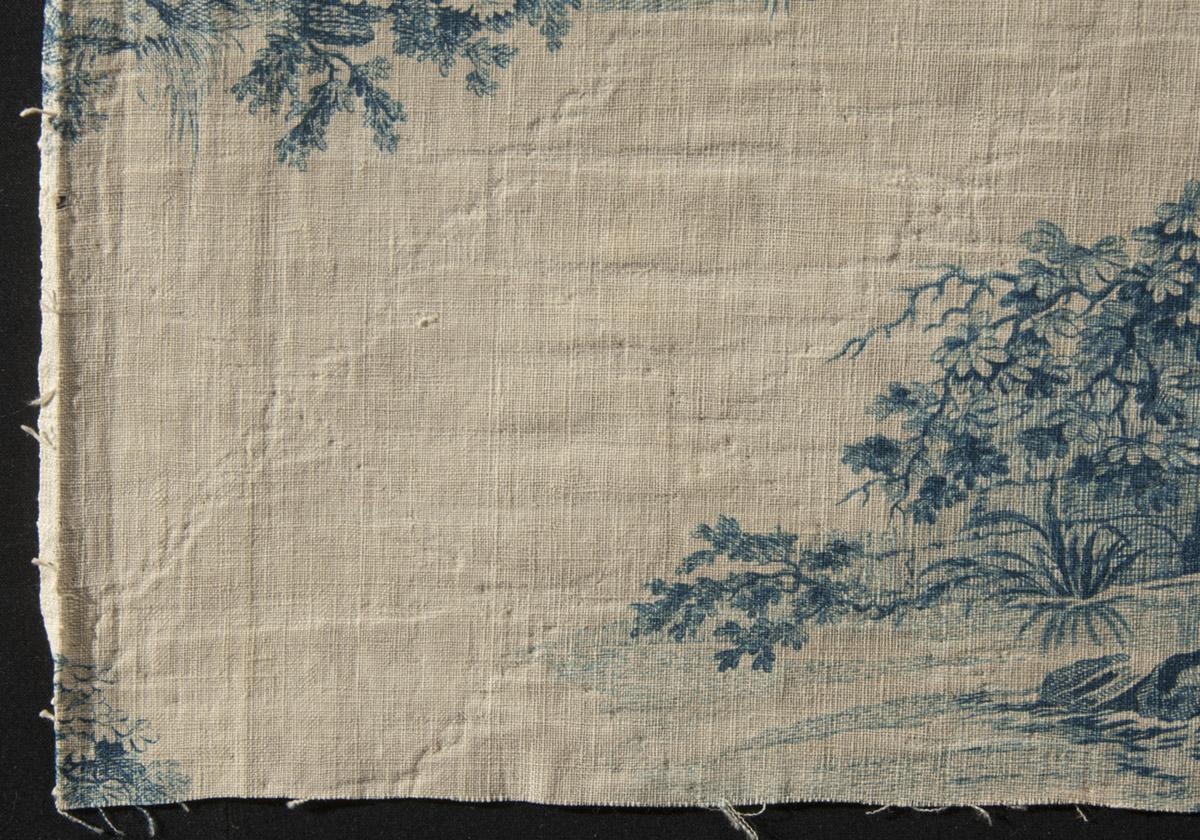 1958.0112.008.001 Textile, printed, detail 5