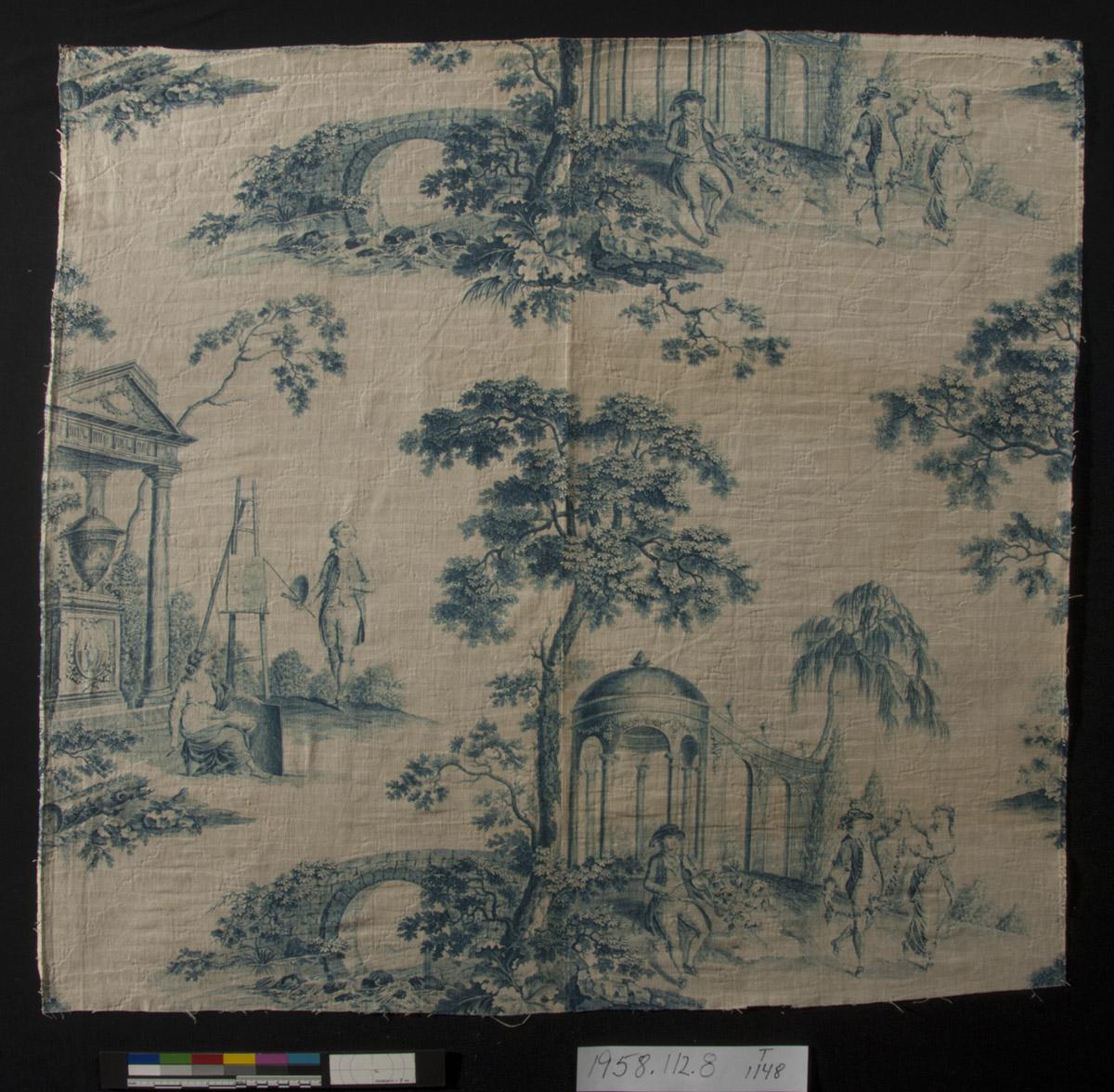 1958.0112.008.001 Textile, printed, view 3