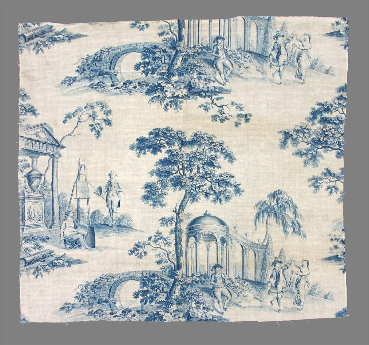 1958.0112.008.001 textile, printed obverse