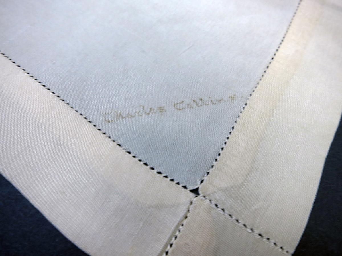 1994.0107.078 Handkerchief, Inscription