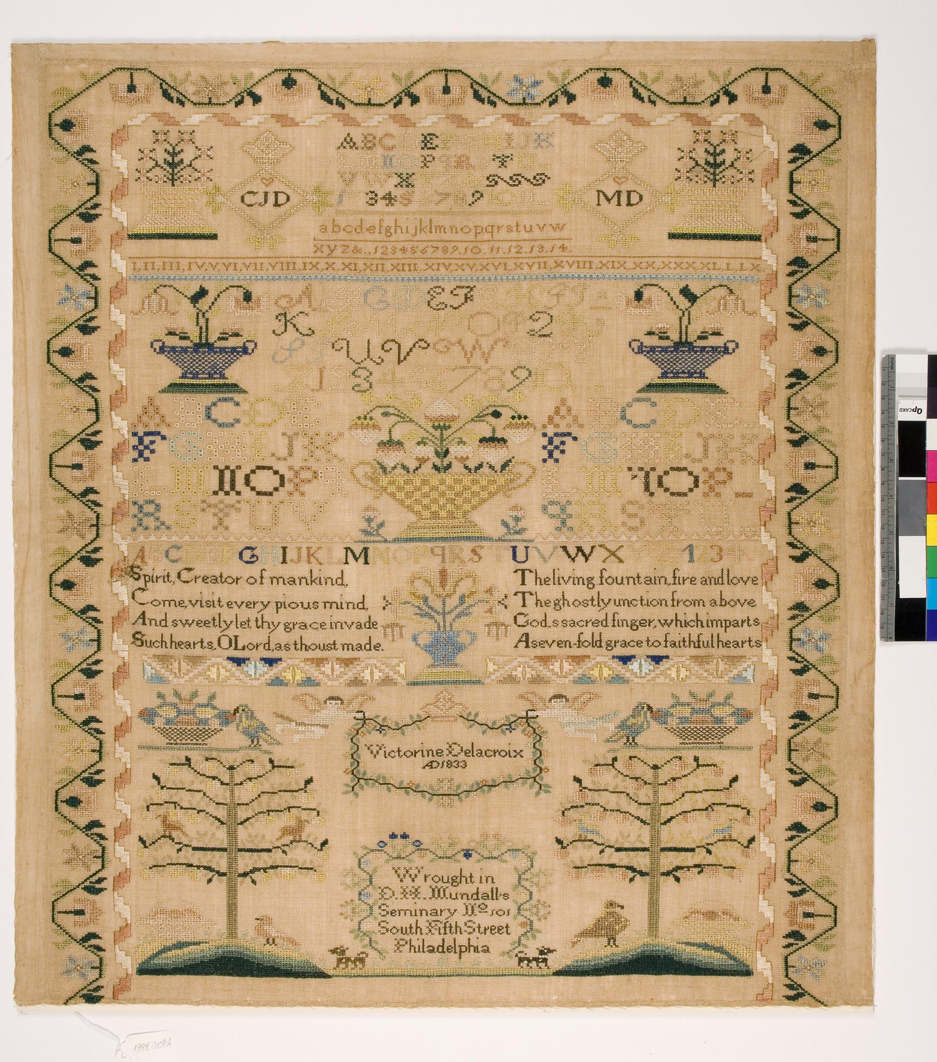 1994.0109 A Sampler, view 2