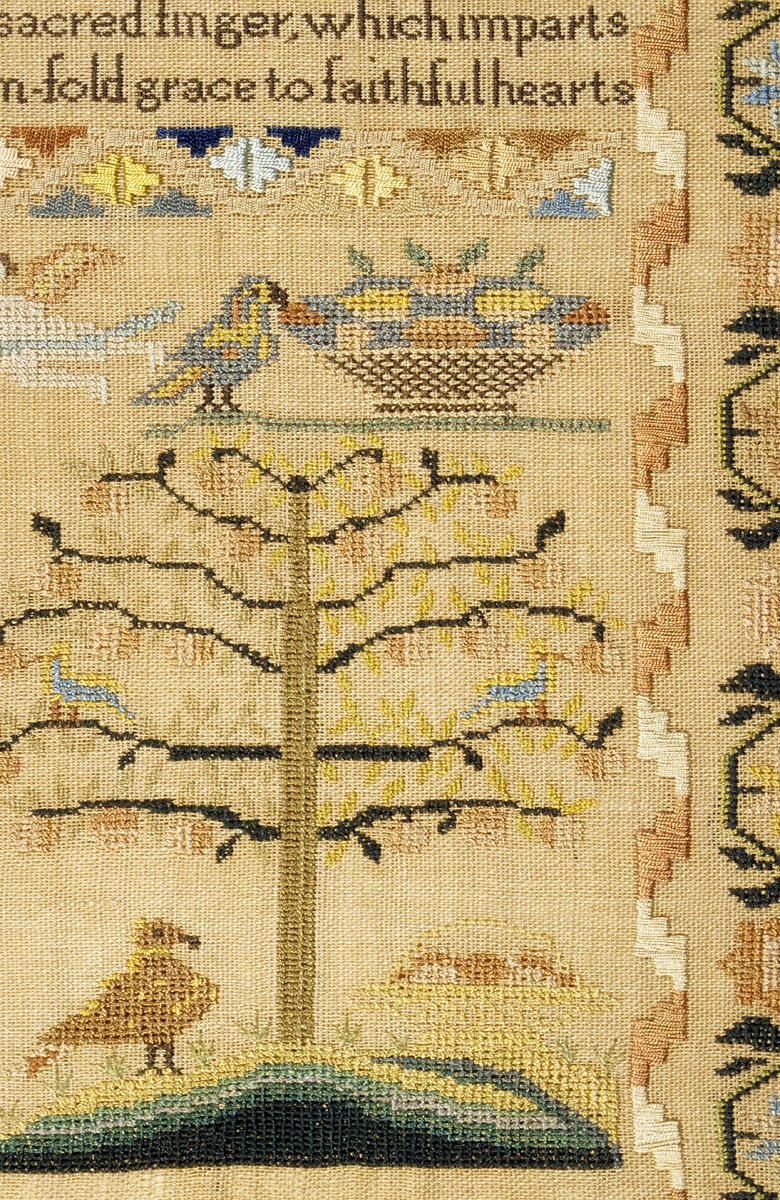 1994.0109 A Sampler, detail