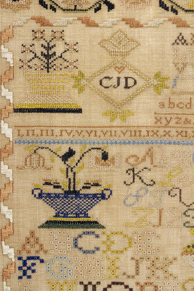 1994.0109 A Sampler, detail 3