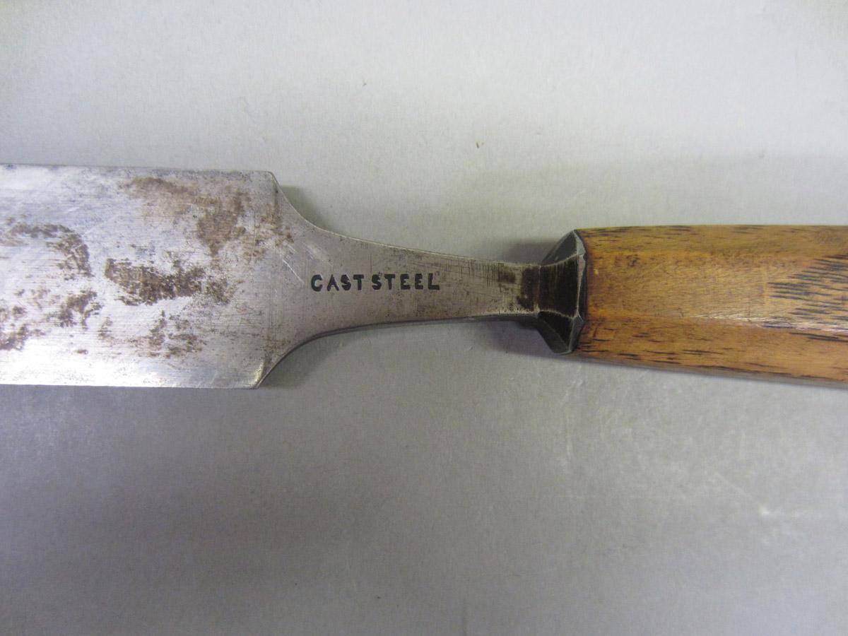 1995.0006.009 Firmer chisel, Mark