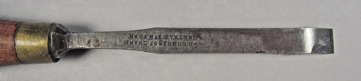 1995.0006.018, Firmer chisel, blade side 1