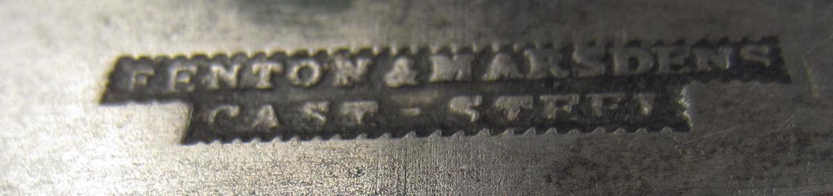 1995.0006.023 Chisel, Mark view 2