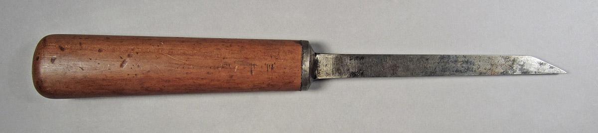 1995.0006.024, Mortise chisel, overall