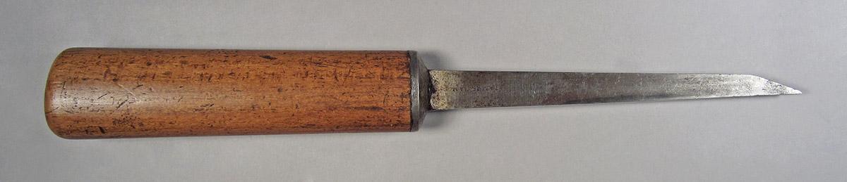 1995.0006.025, Mortise chisel, overall