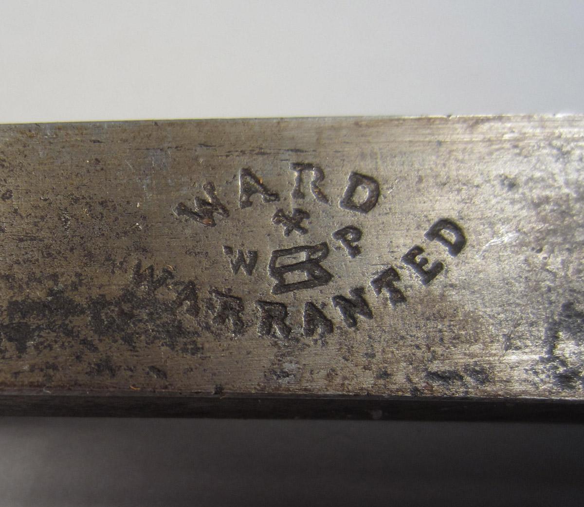 1995.0006.027 Mortise chisel, Mark view 2