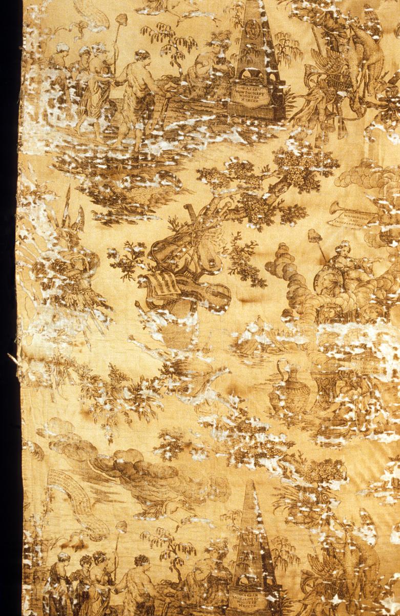 1958.0113 Printed Textile, Detail 3
