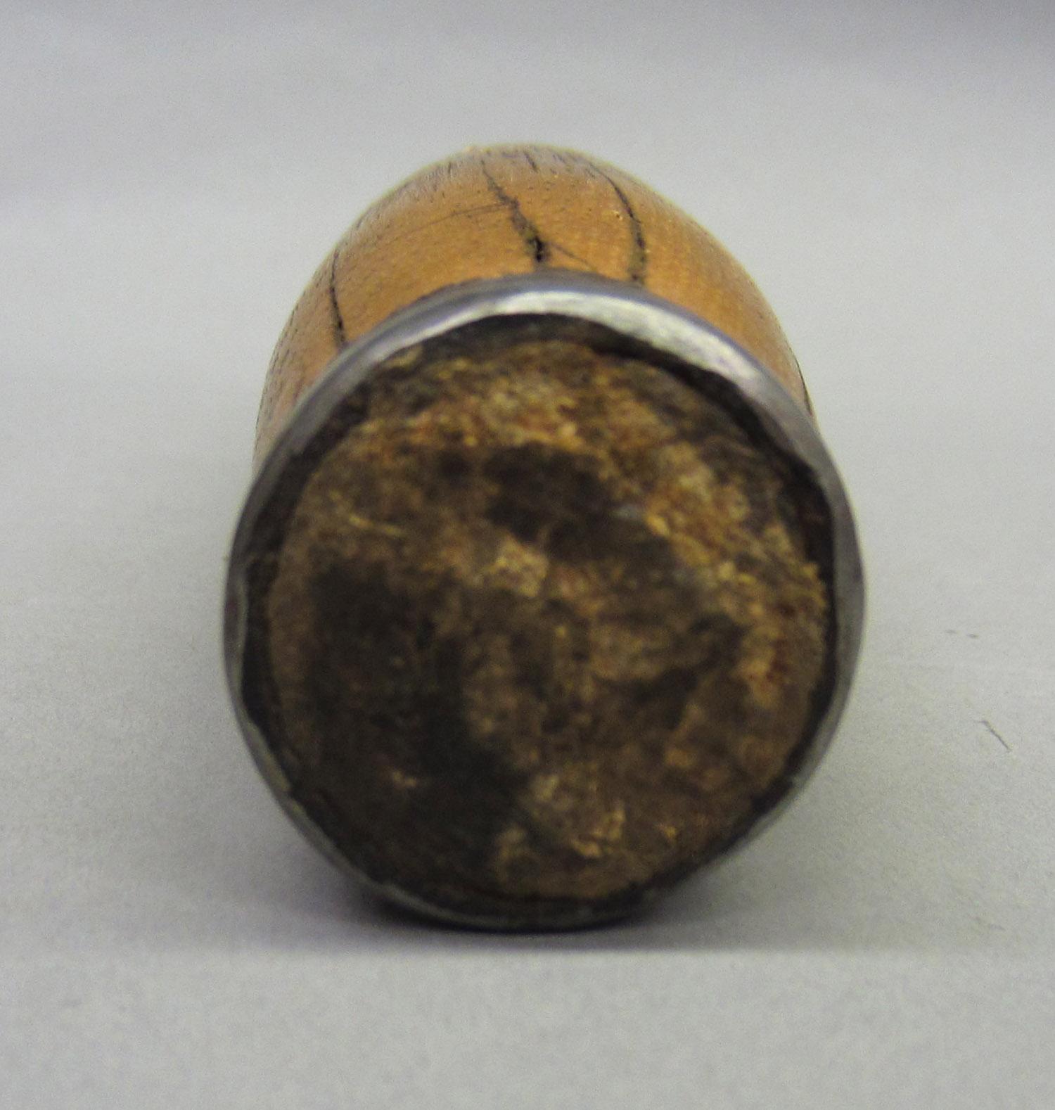 1995.0006.029 Firmer chisel, Handle view 2