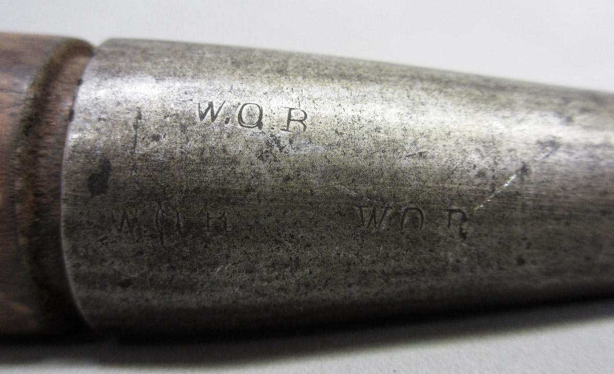 1995.0006.031 Bruzz chisel, mark 3 detail
