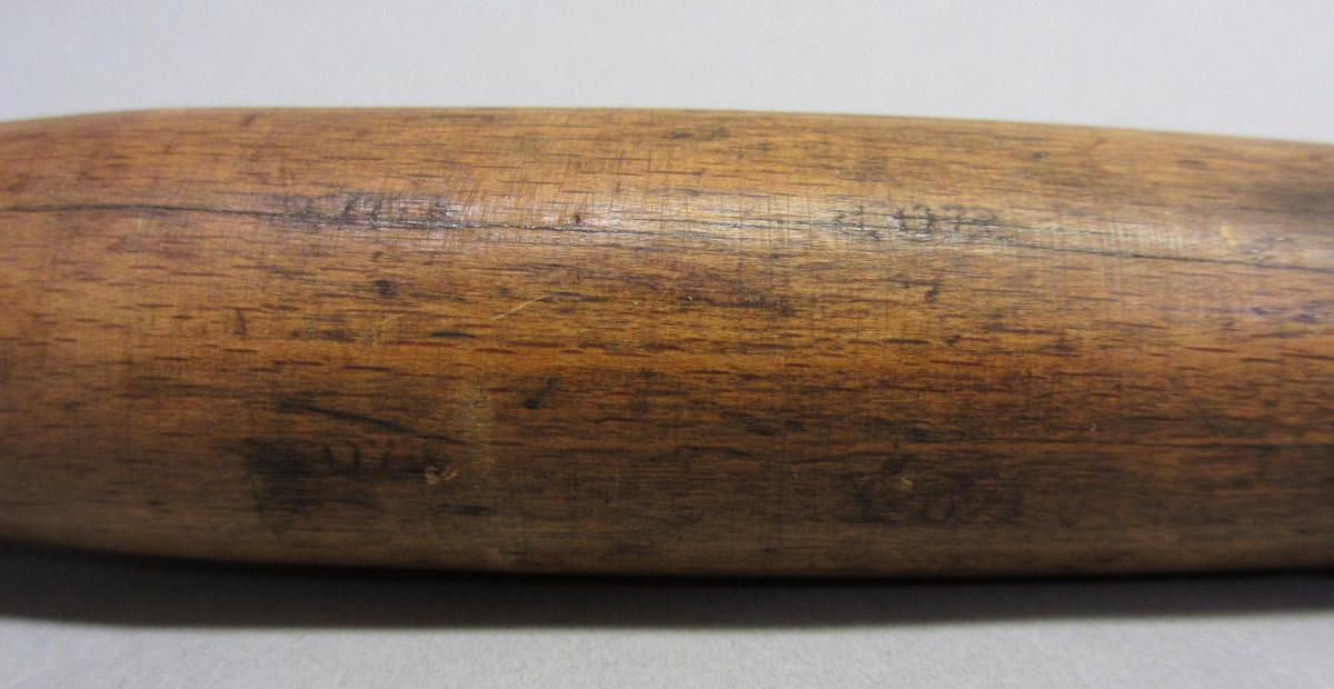 1995.0006.031 Bruzz chisel, handle marks detail