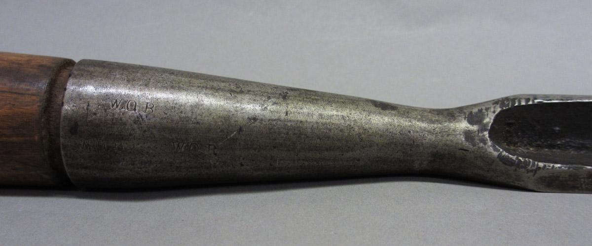 1995.0006.031 Bruzz chisel, socket detail