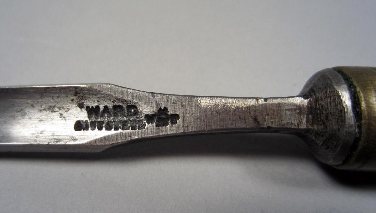 1995.0006.035 Chisel, Mark view 2