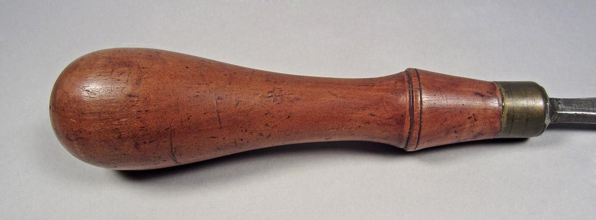 1995.0006.049, Gouge, handle