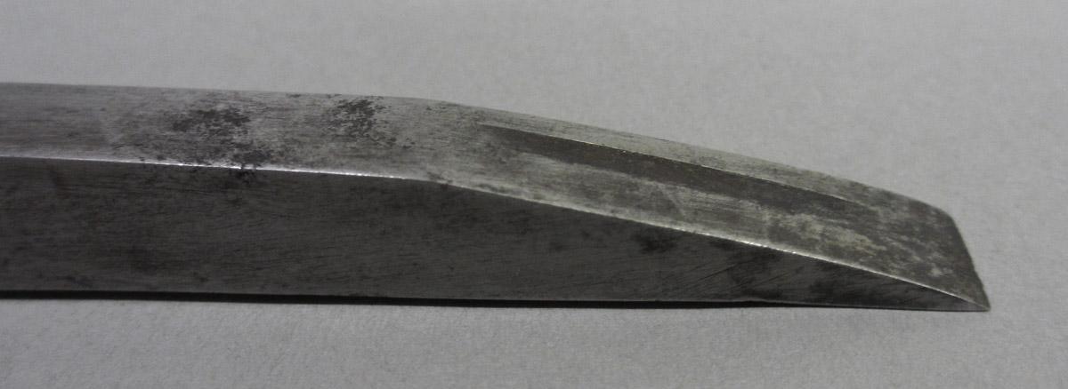 1995.0006.083 Machine mortise chisel, tip detail