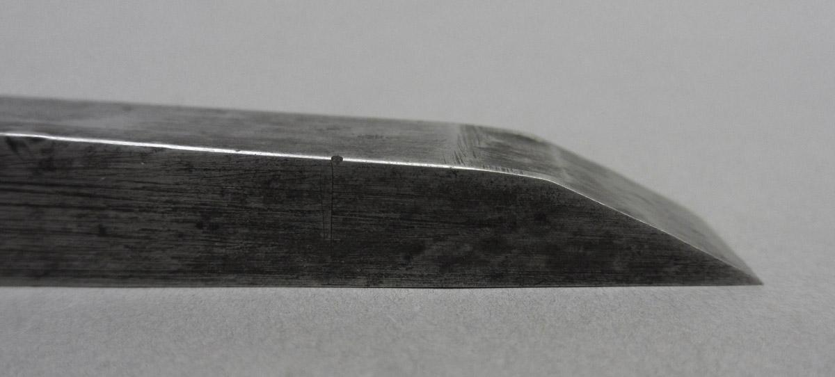 1995.0006.085 Machine mortise chisel, tip detail