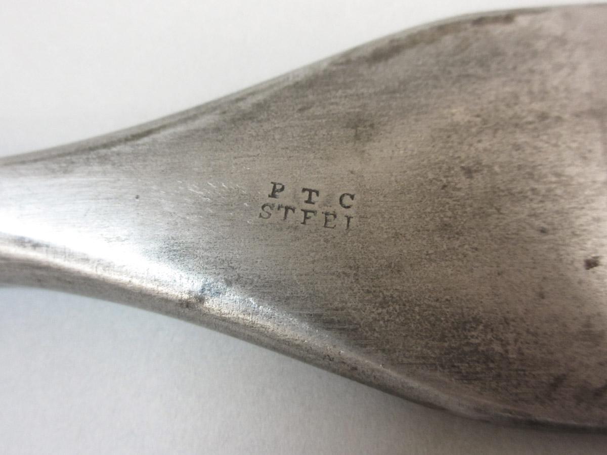 1995.0006.087 Caulking iron, mark detail