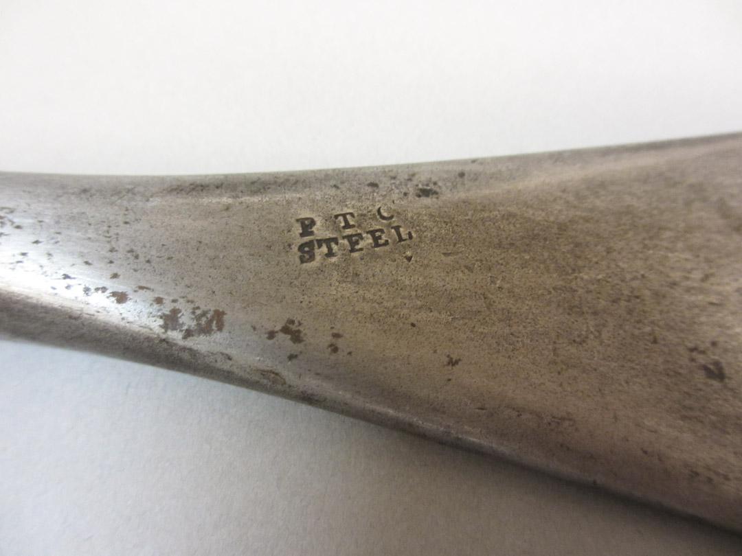 1995.0006.088 Caulking iron, mark detail