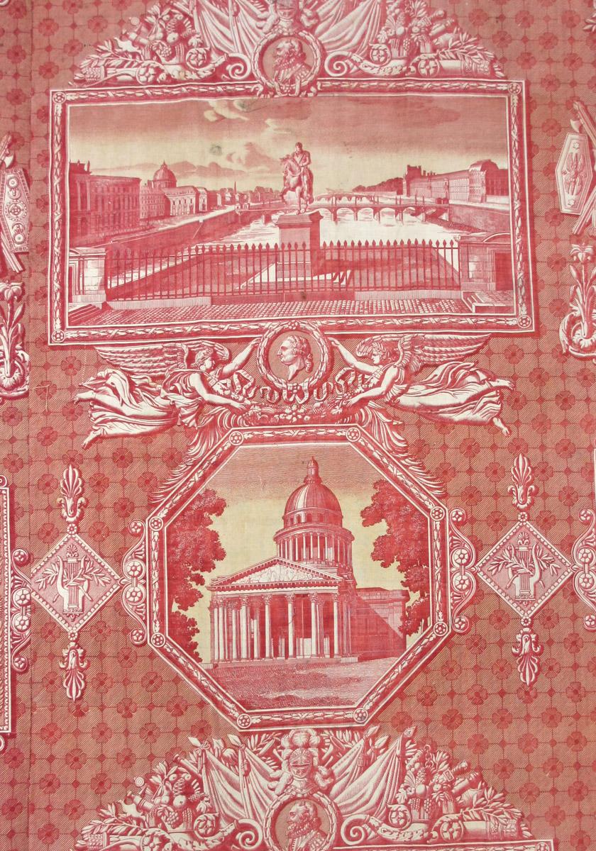 1958.0118.001 E textile, printed detail 2