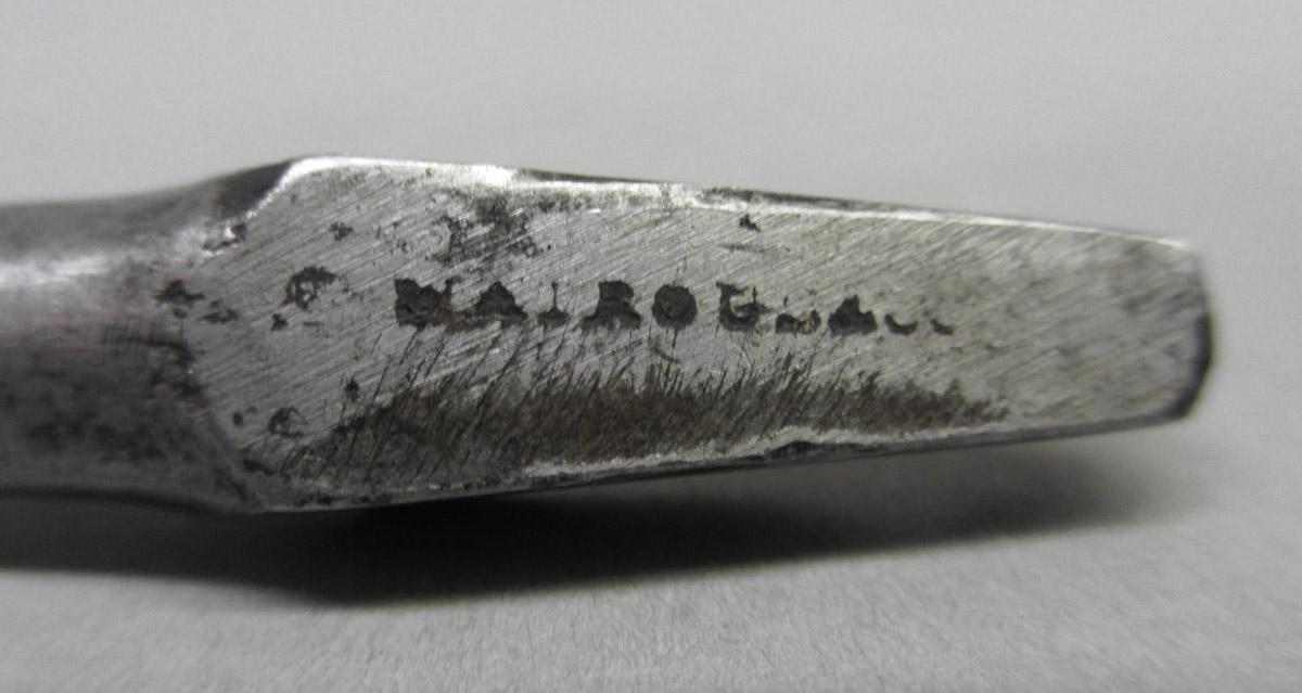 1995.0006.166 Auger bit, mark 1 detail