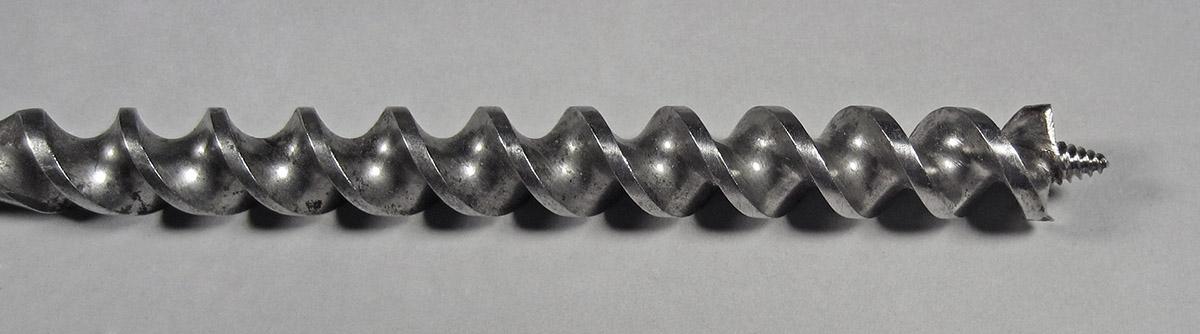 1995.0006.169, Auger bit, spiral detail