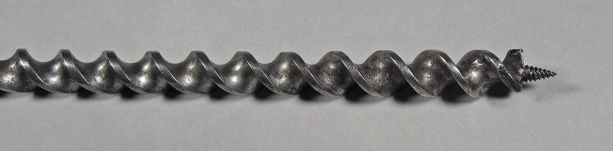 1995.0006.170, Auger bit, spiral detail