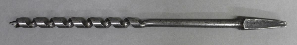 1995.0006.180 Single twist auger bit, side 1