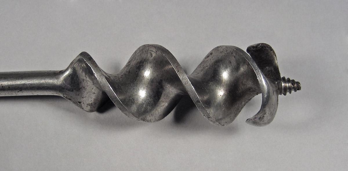 1995.0006.182, Auger bit, spiral detail