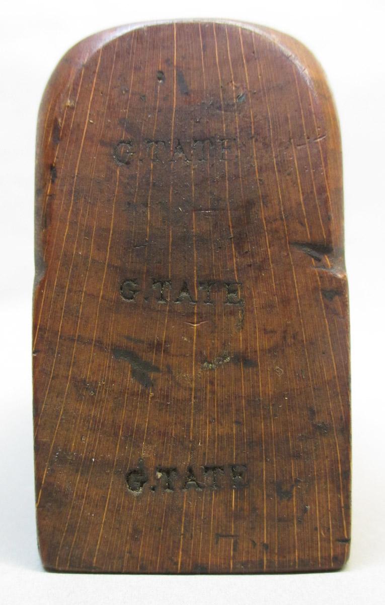 1995.0006.204 Smooth plane, heel detail