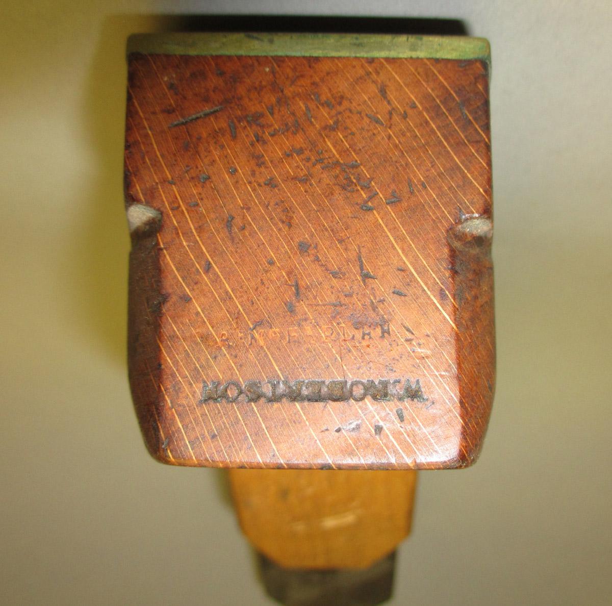 1995.0006.213 Compass plane, Stock 2nd mark