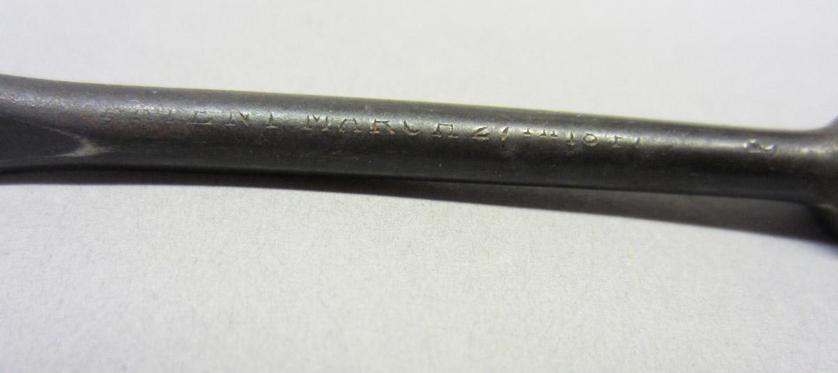 1995.0006.217 Smith's drill bit, Mark